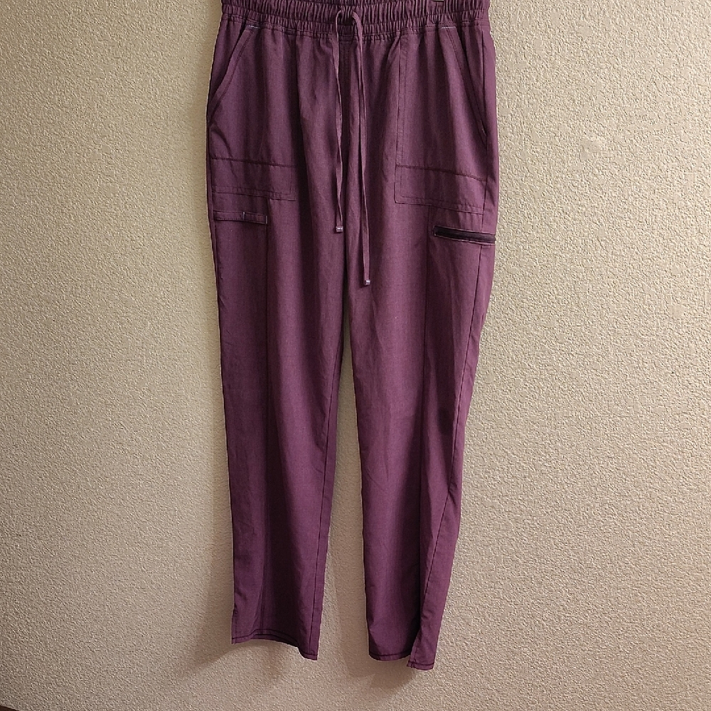 Scrubstar Men's Cargo Pants in Purple A25